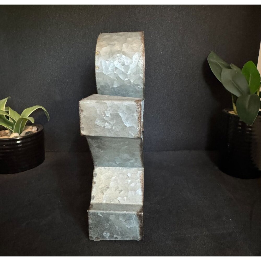 Galvanized Metal Ampersand Tabletop Decor By Better Homes & Gardens - Rustic Far - Picture 5 of 6
